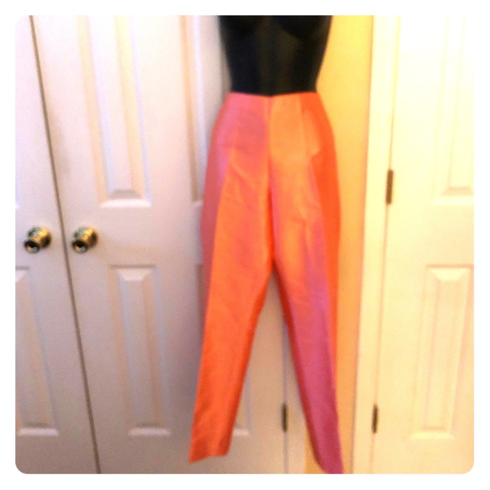 BNWT Don Caster Collection cotton/ silk pants